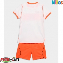 Camiseta Países Bajos Visitante Equipación para niños Mundial 2026 manga corta (+ pantalones cortos)